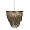 Hello Honey® 26" 2-Tier Draped Wood Bead Chandelier